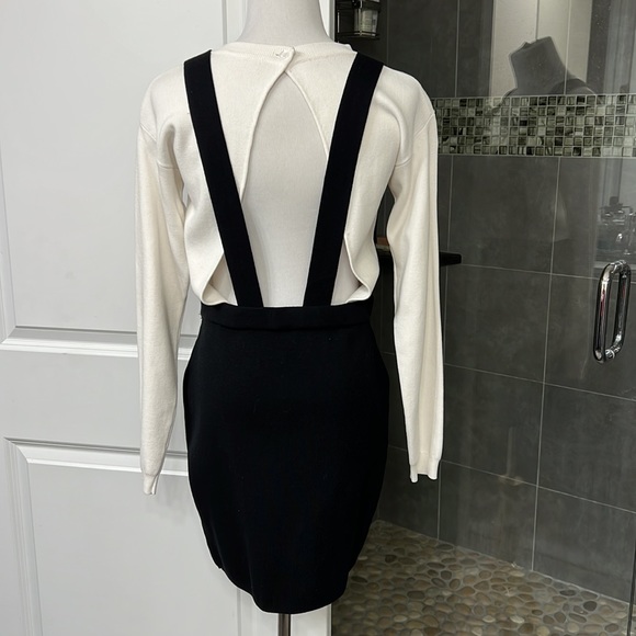 Open Back Knit Sweater Dress - Picture 2 of 4